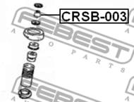 CRSB-003 - Odbój amortyzatora FEBEST /tył/ CHRYSLER SEBRING 01-06