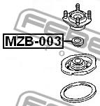 MZB-003 - Łożysko amortyzatora FEBEST /przód/ MAZDA 323 BJ 98-04