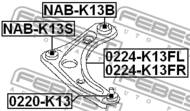 NAB-K13S - Tuleja wahacza FEBEST /przód przednia/ NISSAN NOTE/MICRA K13