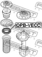 OPB-VECC - Łożysko amortyzatora FEBEST /przód/ OPEL ASTRA 04-10