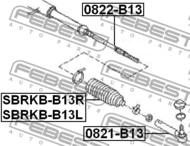 0821-B13 - Końcówka kierownicza FEBEST SUBARU IMPREZA 00-07