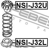 NSI-J32U - Talerz sprężyny /tył górny/ NISSAN MURANO 07-14