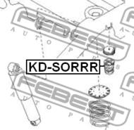 KD-SORRR - Odbój amortyzatora FEBEST /tył/ KIA SORENTO 02-06