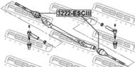 3222-ESCIII - Drążek kierowniczy FEBEST CADILLAC ESCALADE 99-06