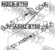 ASMZ-BT50 - Krzyżak wału FEBEST MAZDA BT-50 06-11