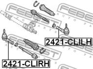 2421-CLILH - Końcówka kierownicza FEBEST /L/ RENAULT CLIO 98-05