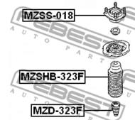 MZSS-018 - Poduszka amortyzatora FEBEST /przód/ MAZDA 323 98-04