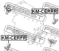 KM-CERRR - Poduszka silnika FEBEST /tył/ KIA CERATO 04-09