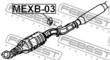MEXB-03 - Wieszak wydechu FEBEST MITSUBISHI LANCER 00-09
