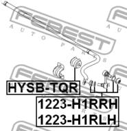 1223-H1RLH - Łącznik stabilizatora FEBEST /tył L/ HYUNDAI H-1/STAREX 07-