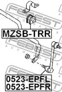 0523-EPFL - Łącznik stabilizatora FEBEST /przód L/ MAZDA TRIBUTE 00-07