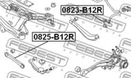 0823-B12R - Łącznik stabilizatora FEBEST /tył/ SUBARU IMPREZA 07-11