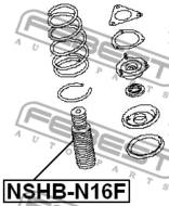 NSHB-N16F - Osłona amortyzatora FEBEST /przód/ NISSAN ALMERA 00-06