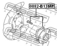 0882-B13MF - Łożysko koła -piasta FEBEST /przód/ SUBARU IMPREZA 07-11