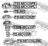 TSI-MCV20UP - Talerz sprężyny /górna/ TOYOTA CAMRY 01-06