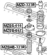 MZSS-016 - Mocowanie amortyzatora FEBEST /tył P/ MAZDA 323 98-04