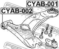 CYAB-002 - Tuleja wahacza FEBEST /przód/ CHERY AMULET/BONUS 05-11