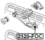 2120-FOC - Sworzeń wahacza FEBEST /przód dolny/ FORD FOCUS 98-05