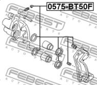 0575-BT50F - Reperaturka zacisku FEBEST MAZDA BT-50 06-11