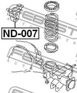 ND-007 - Odbój amortyzatora FEBEST /tył/ NISSAN TERRANO 93-06
