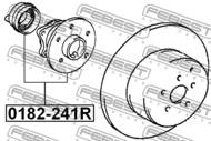 0182-241R - Piasta koła FEBEST /tył/ TOYOTA WISH 03-09