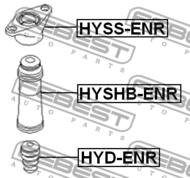 HYSS-ENR - Mocowanie amortyzatora FEBEST /tył/ HYUNDAI ELANTRA 06-11