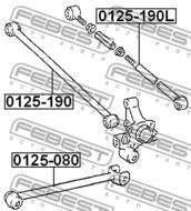 0125-190 - Wahacz FEBEST /tył/ TOYOTA CARINA 92-97