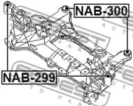 NAB-299 - Tuleja belki FEBEST /przód/ NISSAN PRIMERA 01-07