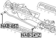 NAB-241Z - Tuleja wahacza FEBEST NISSAN PATROL/SAFARI 97-06