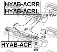 HYAB-ACRL - Tuleja wahacza FEBEST /tył/ HYUNDAI ACCENT/EXCEL 94-99