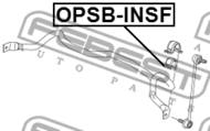 OPSB-INSF - Poduszka stabilizatora FEBEST /przód/ OPEL ASTRA J 2010-2015