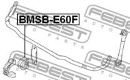 BMSB-E60F - Poduszka stabilizatora FEBEST /przód/ BMW E60/E61 04-