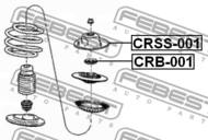 CRB-001 - Łożysko amortyzatora FEBEST /przód/ CHRYSLER VOYAGER 01-07