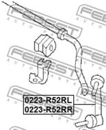 0223-R52RL - Łącznik stabilizatora FEBEST /tył L/ NISSAN PATHFINDER 12-