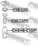 CHB-CAP - Łożysko amortyzatora FEBEST /przód/ CHEVROLET CAPTIVA 07-