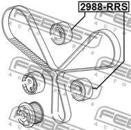 2988-RRS - Rolka rozrządu prowadząca FEBEST LAND ROVER DISCOVERY 10-