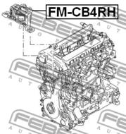 FM-CB4RH - Poduszka silnika FEBEST /P/ /pływająca/ FORD FOCUS 08-11