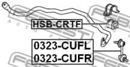 HSB-CRTF - Poduszka stabilizatora FEBEST HONDA ACCORD 08- /przód/