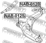 NAB-012B - Tuleja wahacza FEBEST /tył/ NISSAN ALMERA TINO 98-03