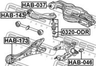 HAB-173 - Tuleja wahacza FEBEST HONDA ACCORD WAGON/TOURER 02-08