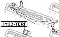 HYSB-TERF - Poduszka stabilizatora FEBEST /przód/ 31mm HYUNDAI TERRACAN 01-07