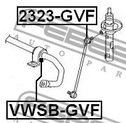 2323-GVF - Łącznik stabilizatora FEBEST /przód/ VAG A3 03-13
