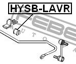 HYSB-LAVR - Poduszka stabilizatora FEBEST /tył/ 44058 HYUNDAI MATRIX/LAVITA 01-06