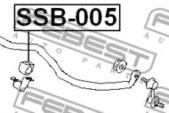 SSB-005 - Poduszka stabilizatora FEBEST /przód/ 20 SUBARU IMPREZA 07-11