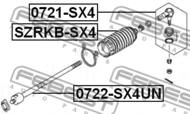 0722-SX4UN - Drążek kierowniczy FEBEST 6/RW419/RW420 2006-2013/SUZUKI SX4 RW415/RW41