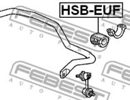 HSB-EUF - Poduszka stabilizatora FEBEST /przód/ 25 .4 HONDA CIVIC 01-06