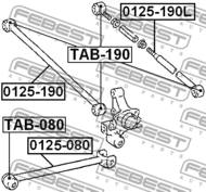 TAB-190 - Tuleja wahacza FEBEST TOYOTA CARINA 92-97