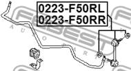 0223-F50RL - Łącznik stabilizatora FEBEST /tył L/ NISSAN CEDRIC/GLORIA 99-04