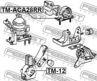 TM-ACA28RR - Poduszka silnika FEBEST /tył/ TOYOTA RAV4 00-05