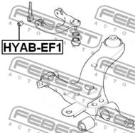 HYAB-EF1 - Tuleja wahacza FEBEST /przód górny/ HYUNDAI SANTA FE 00-06